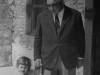 94 Professore Parise con la figlia Isabella - 1960